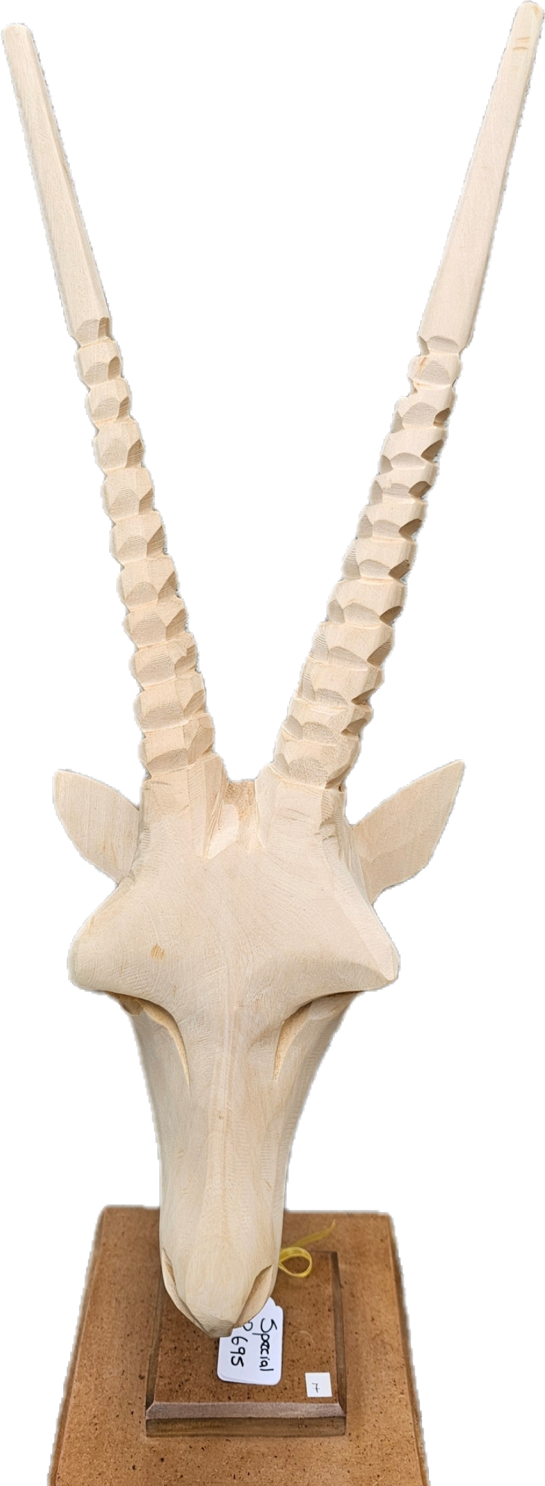 ORYX WOODEN HEAD