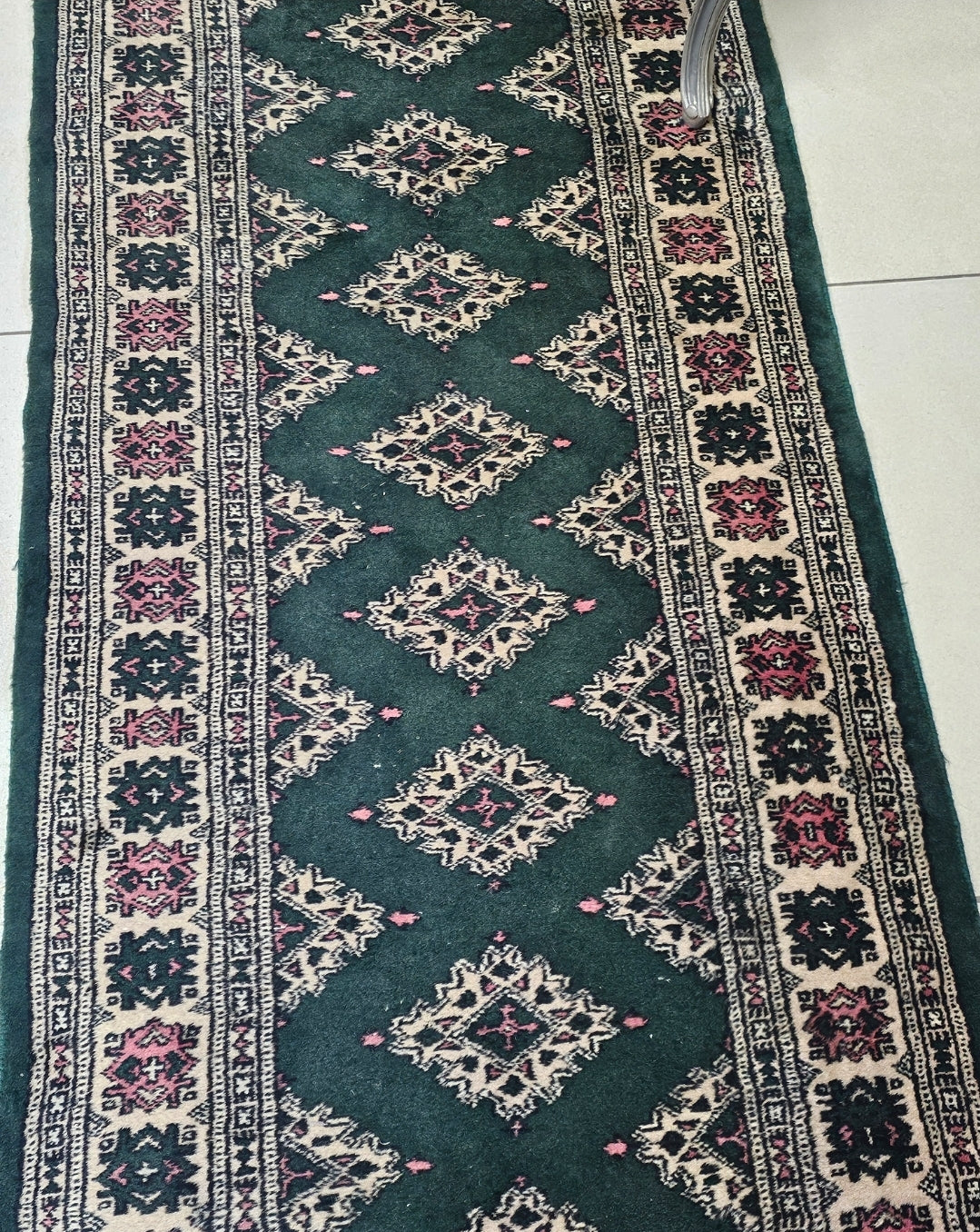 PERSIAN HANDKNOTTED PRE LOVED RUNNER (carpet)