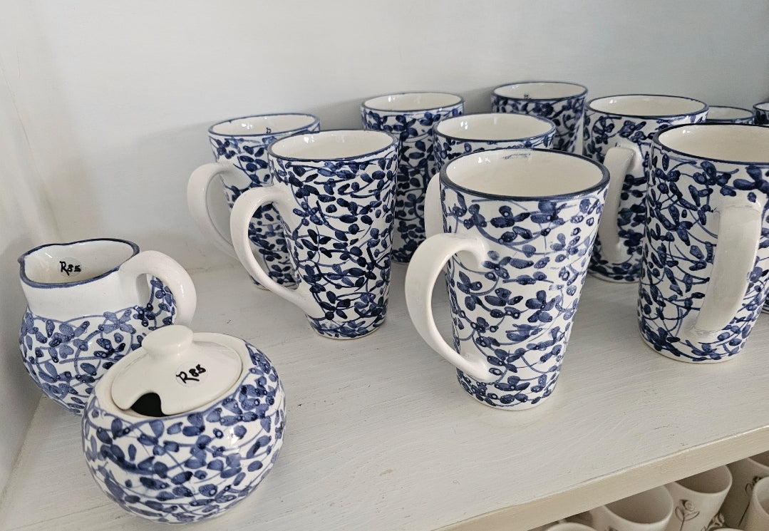 Handcrafted mugs