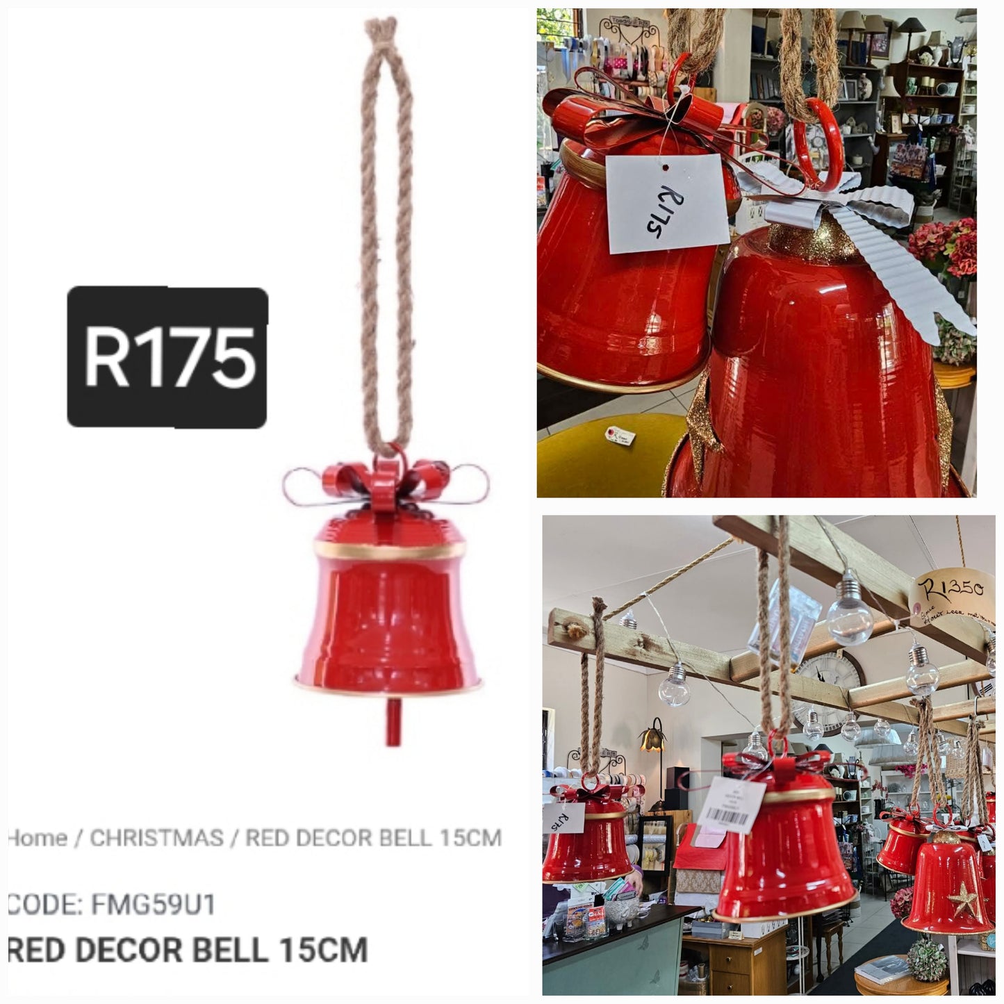RED METAL BELL