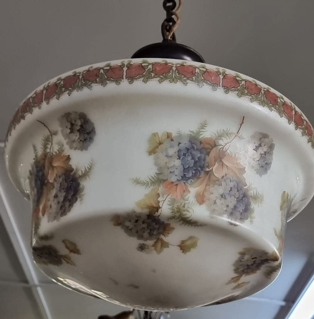 Vintage Opaline light