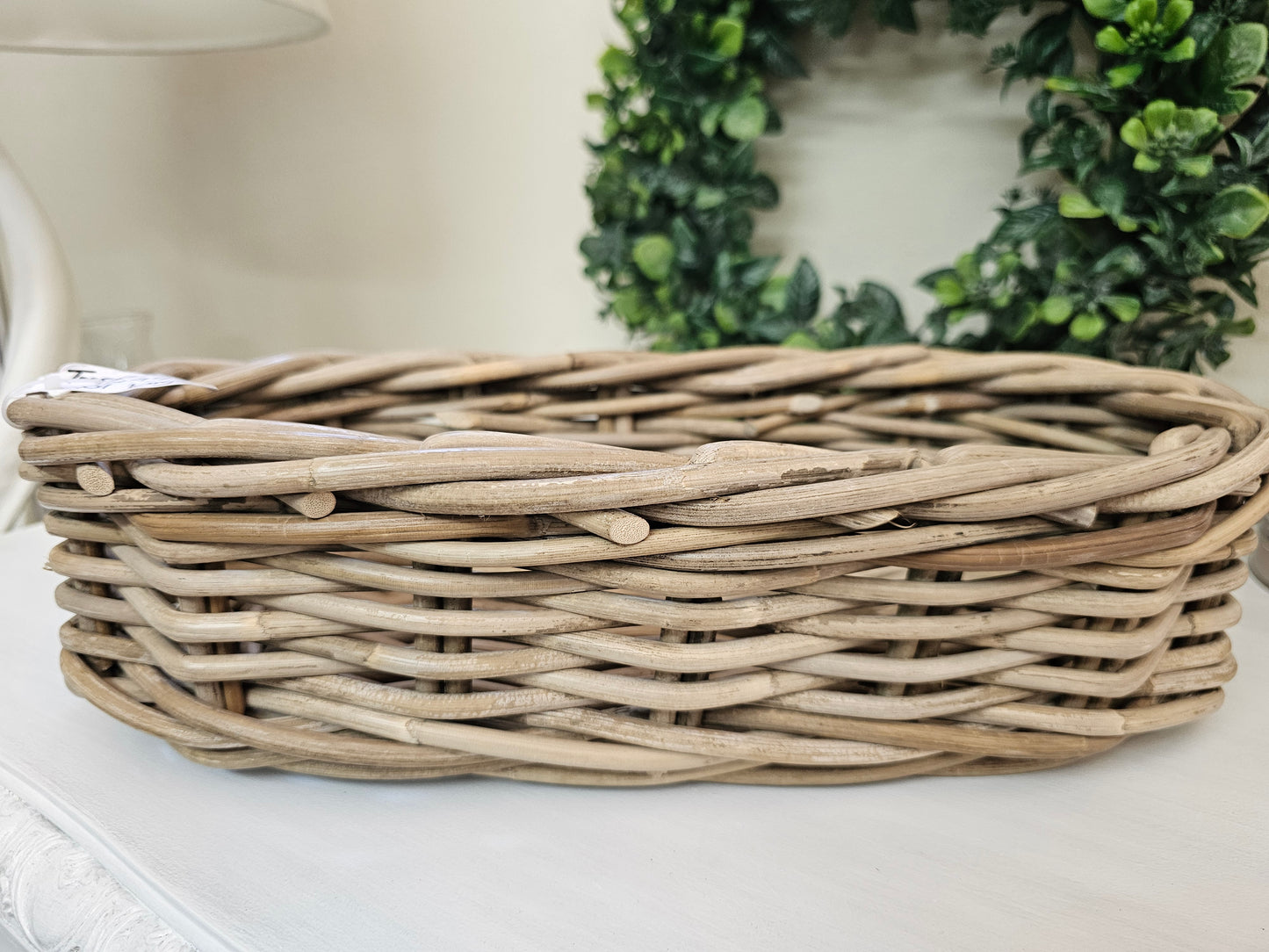 Imported Rattan oval basket