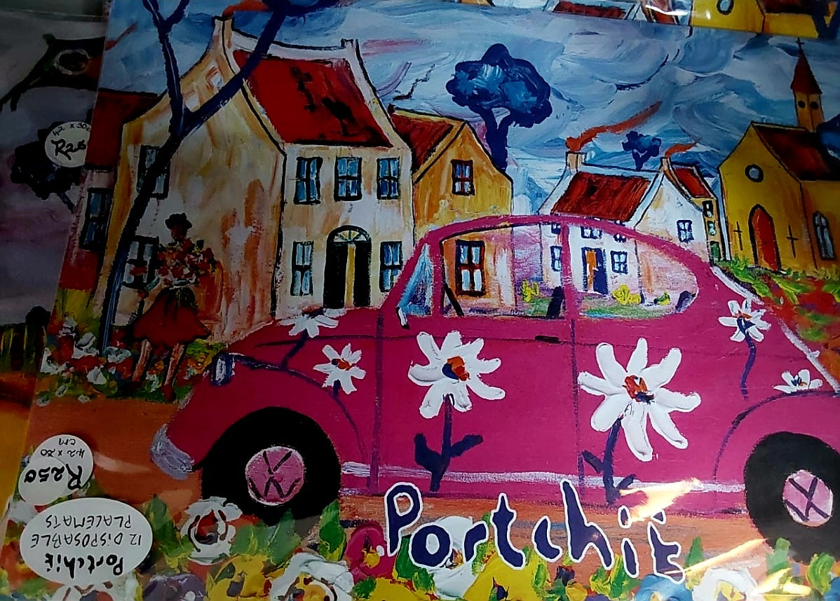 PORTCHIE DISPOSABLE PLACE MATS