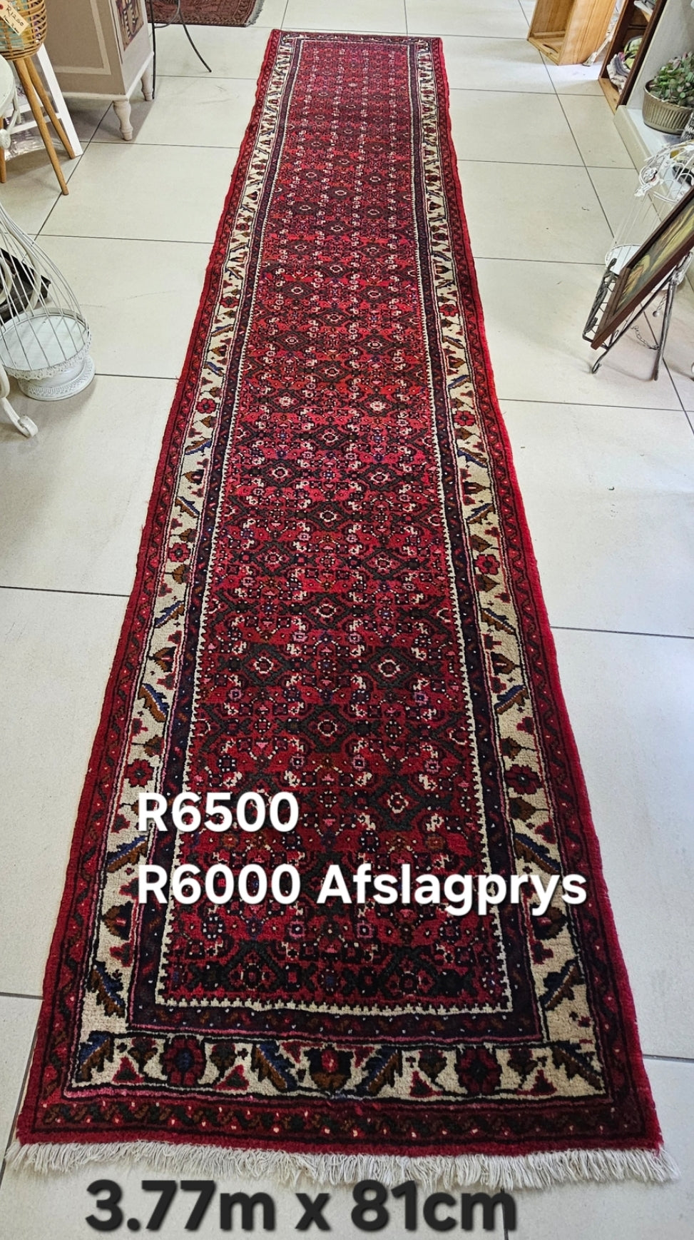 PERSIAN HANDKNOTTED RUNNER