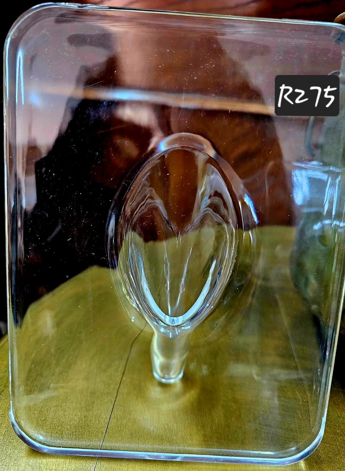 Perspex flower stand