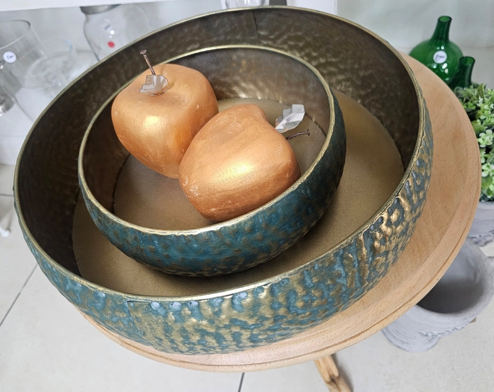 Metal bowls