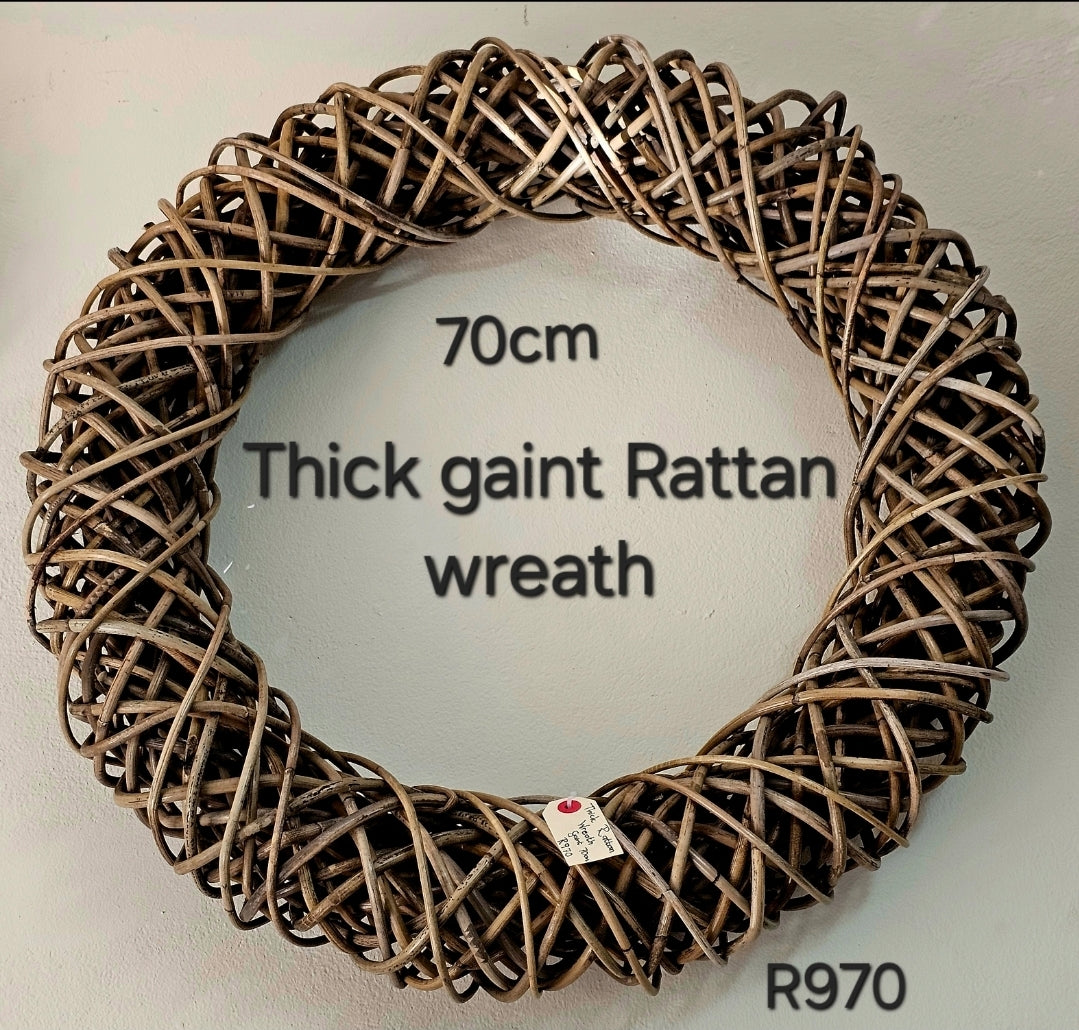 Wreath - Rattan
