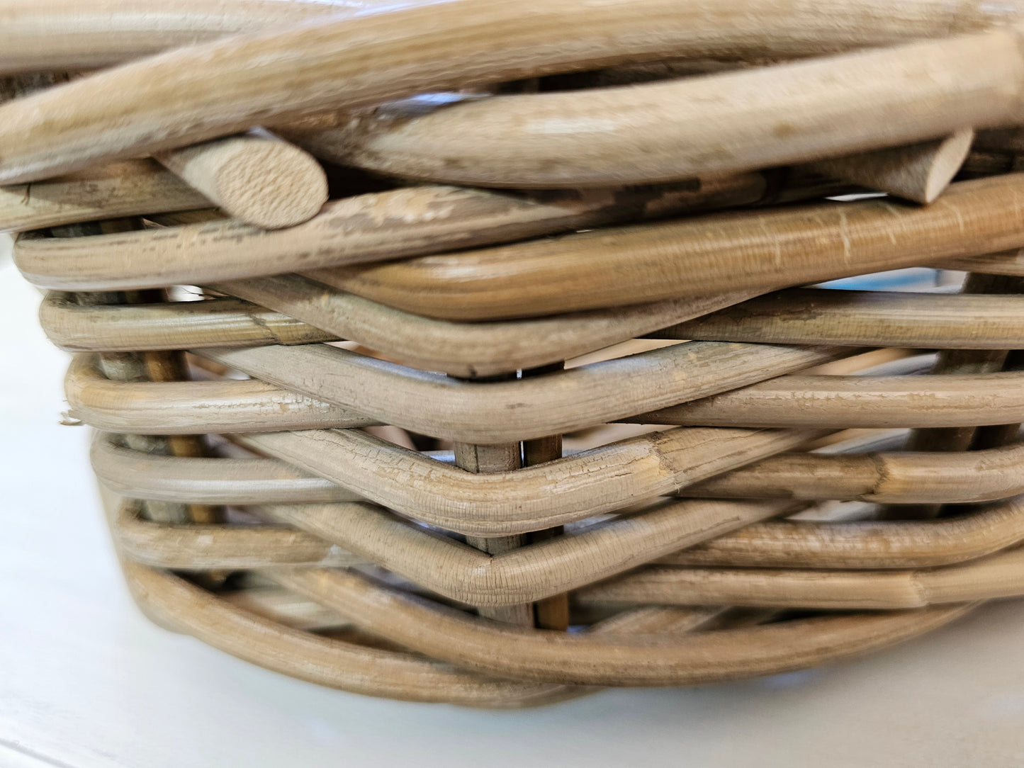 Imported Rattan oval basket