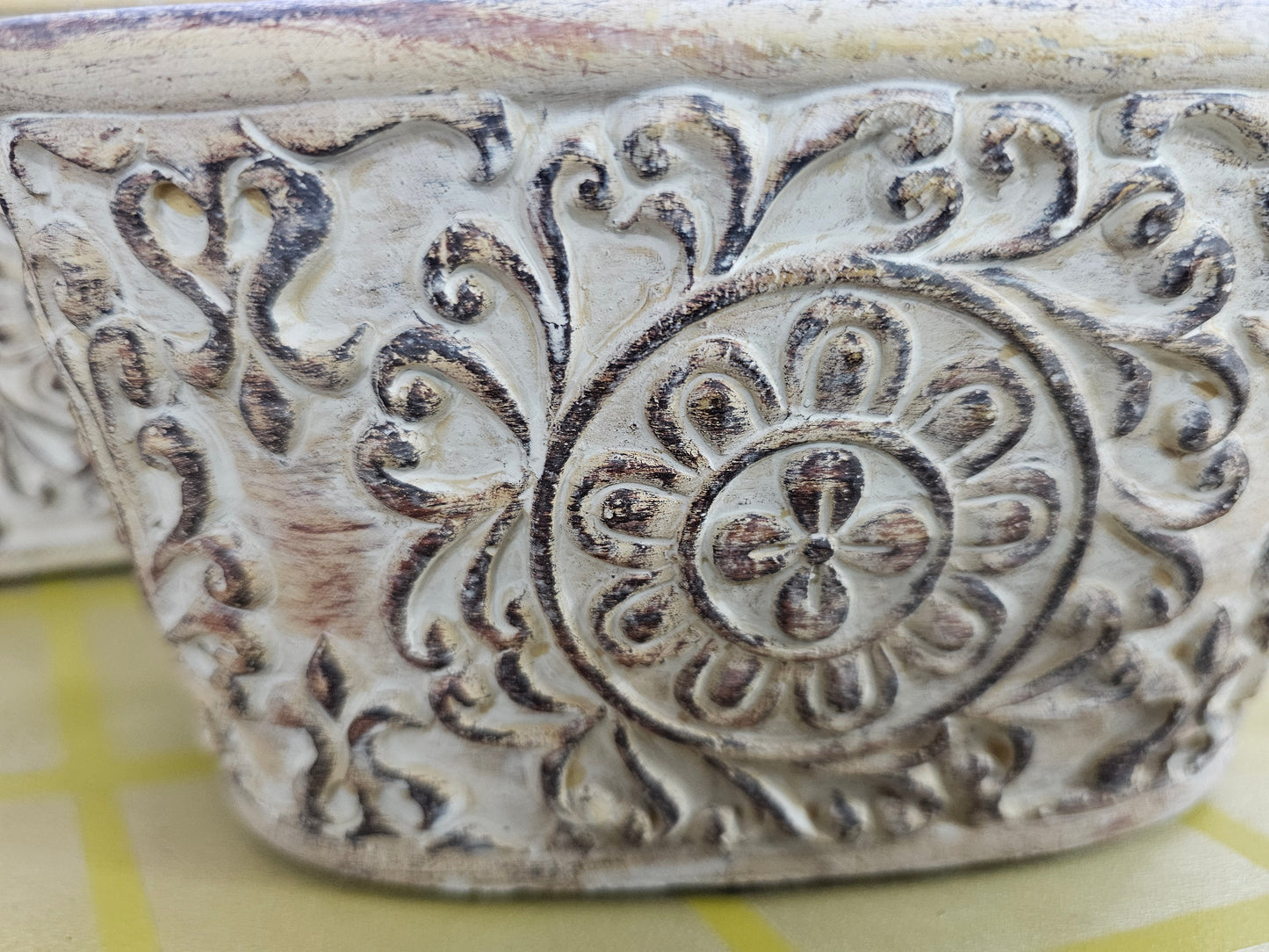 CEMENT OVAL POT