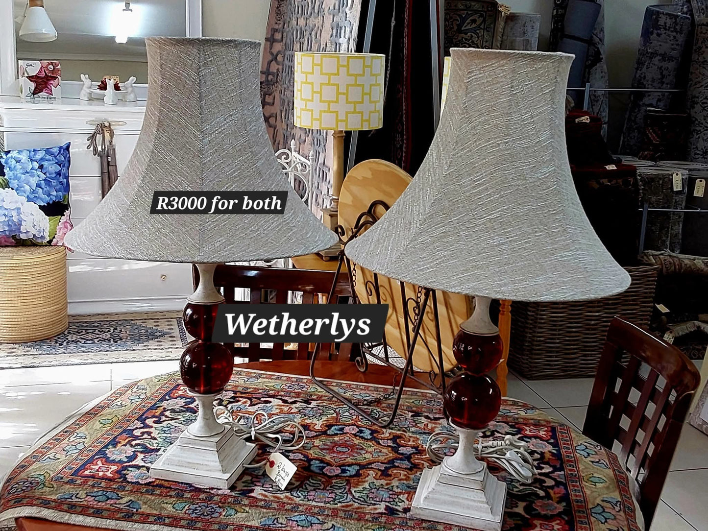 "Wetherleys lamps"
