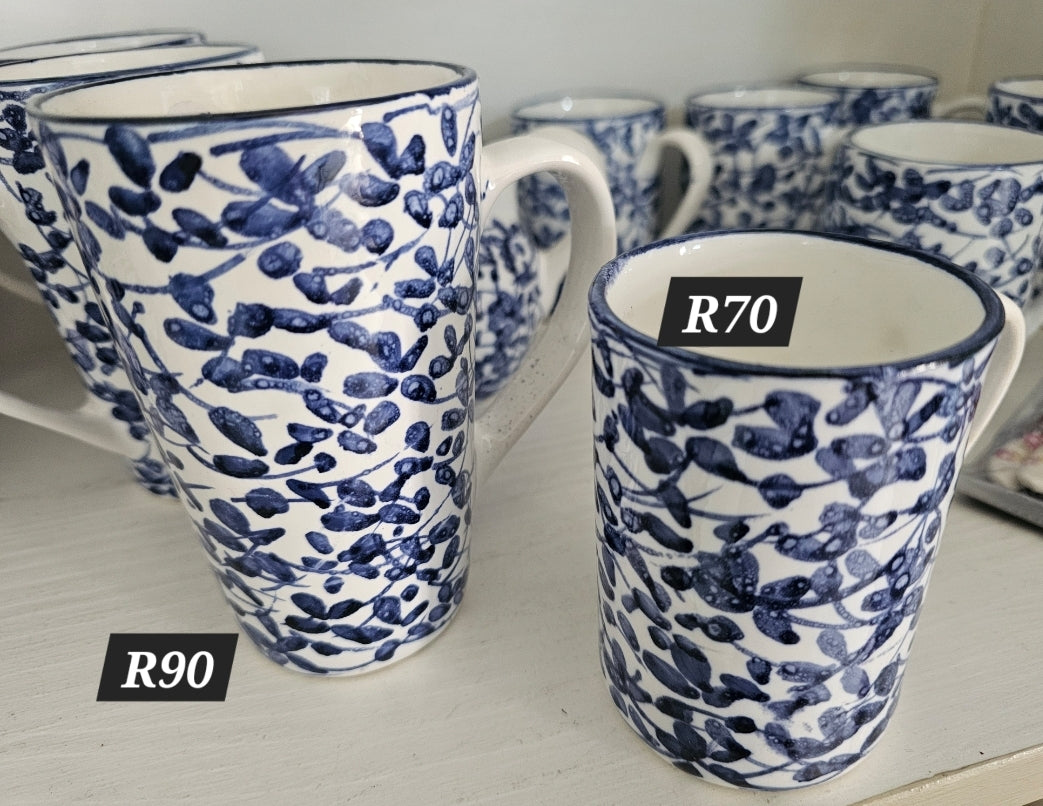 Handcrafted mugs