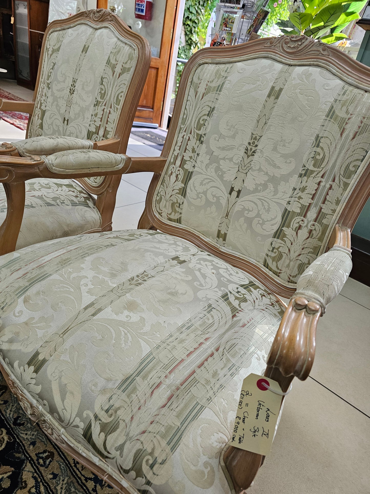 CHAIRS & TABLE