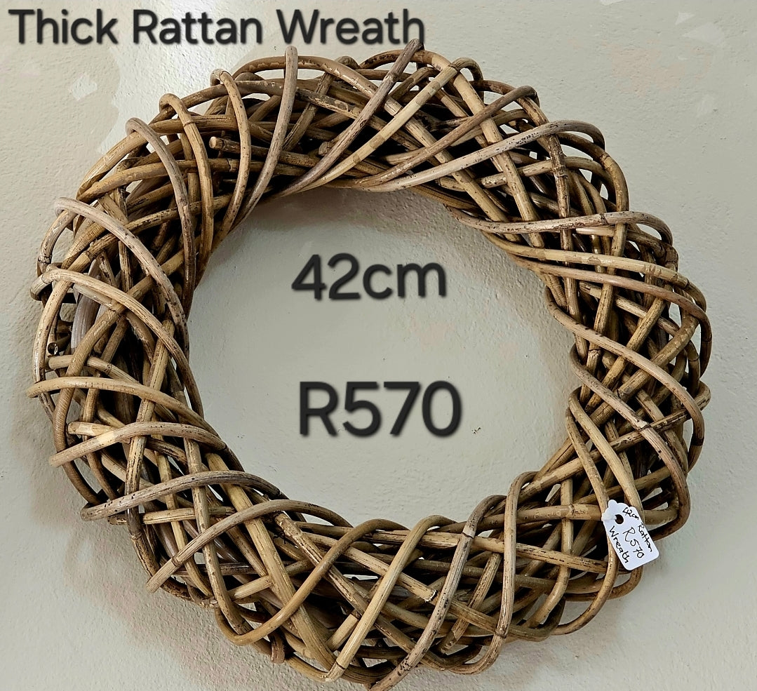 Wreath - Rattan