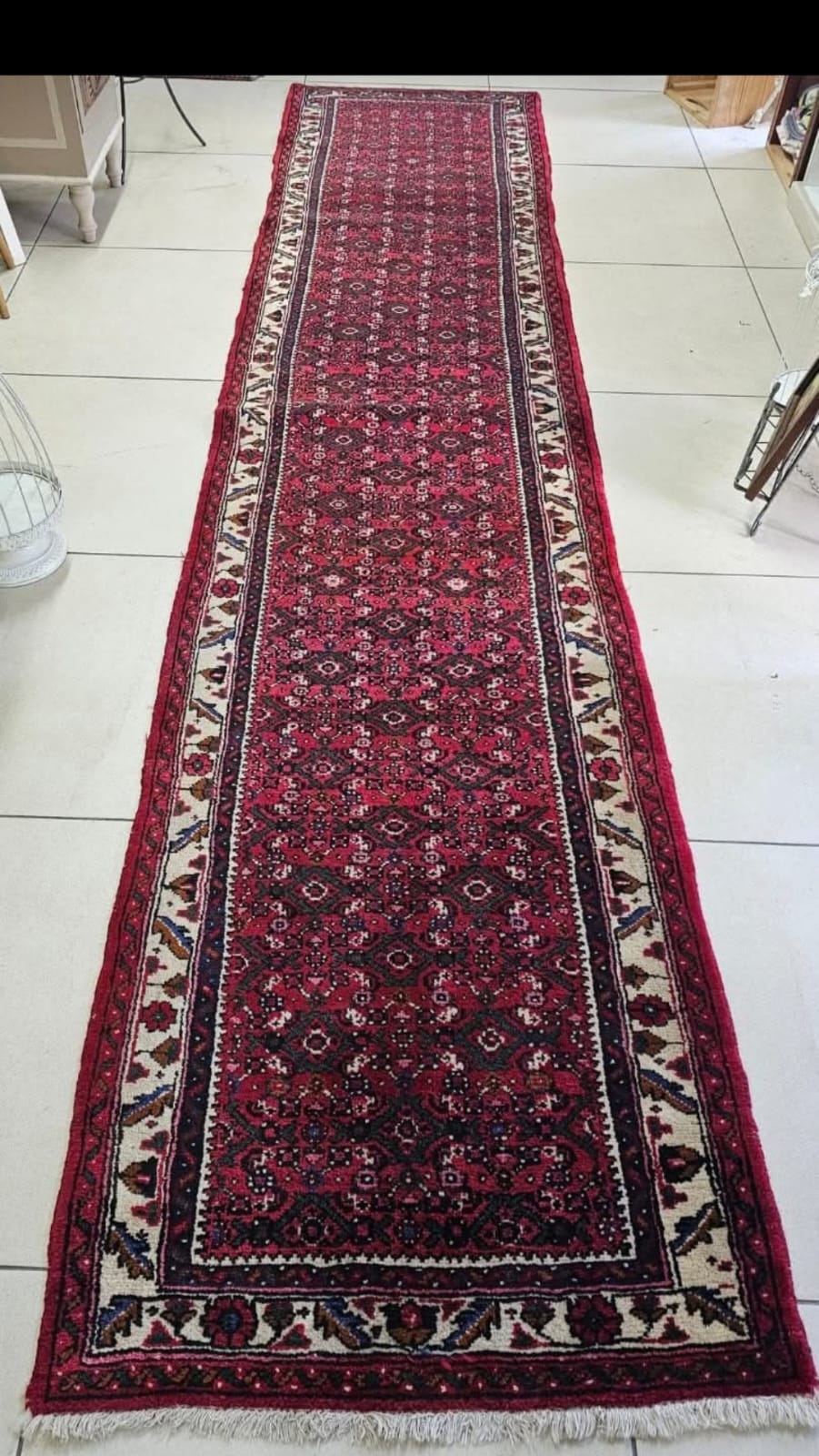 PERSIAN HANDKNOTTED RUNNER