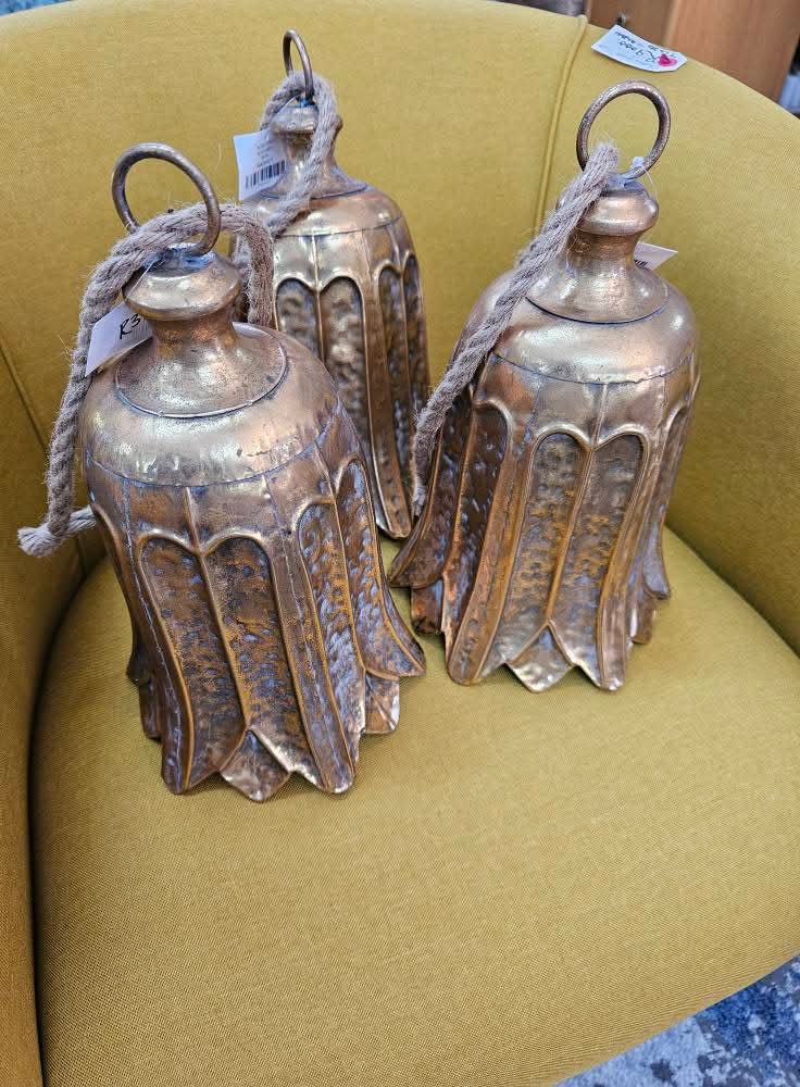 Gold metal bell