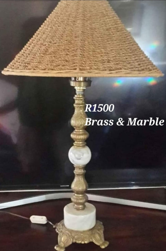 VINTAGE BRASS LAMP