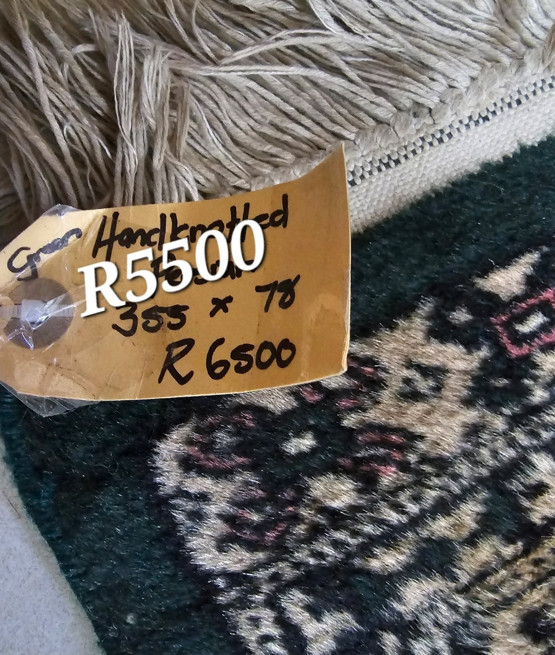 PERSIAN HANDKNOTTED PRE LOVED RUNNER (carpet)