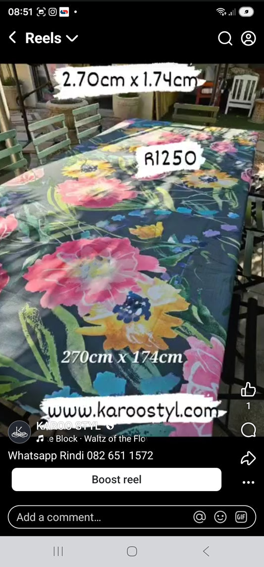 Table Cloth - printed