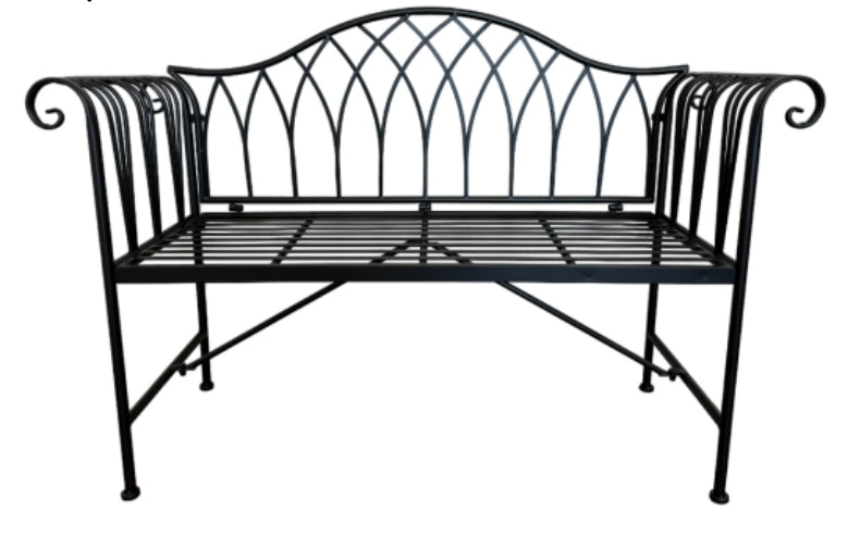 2 Seater steel bench