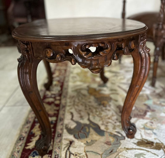 Carved Coffee Table