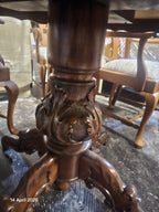 Solid wood table