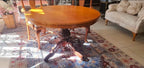 Solid wood table