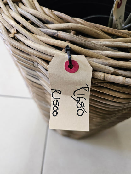 LARGE RATTAN BASKET