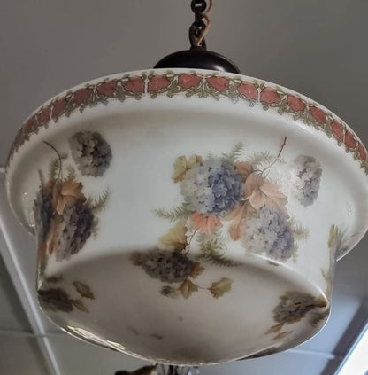 Vintage Opaline light