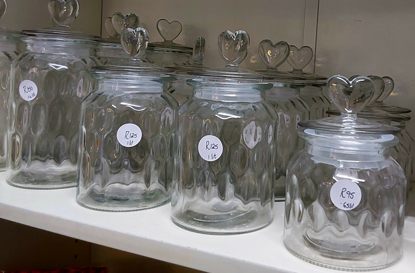 Glass containers