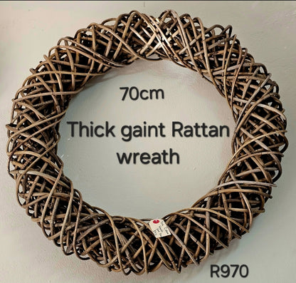 Wreath - Rattan