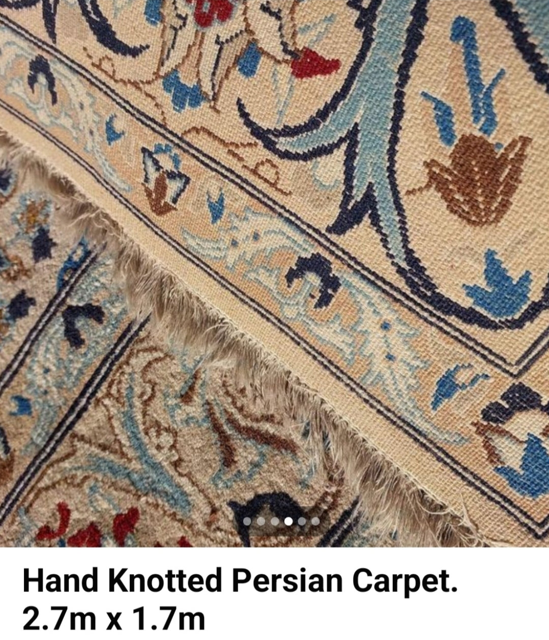 PERSIAN HANDKNOTTED CARPET