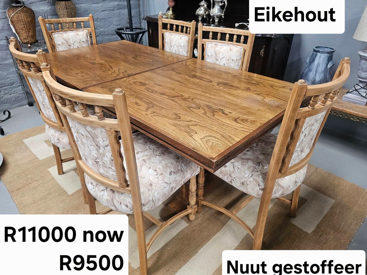 Oak Dining room set