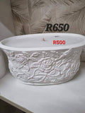 Candle ceramic container
