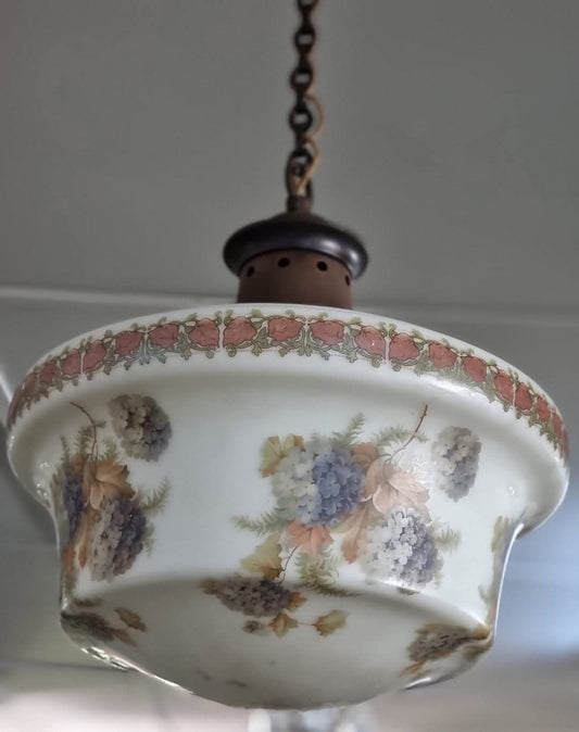 Vintage Opaline light