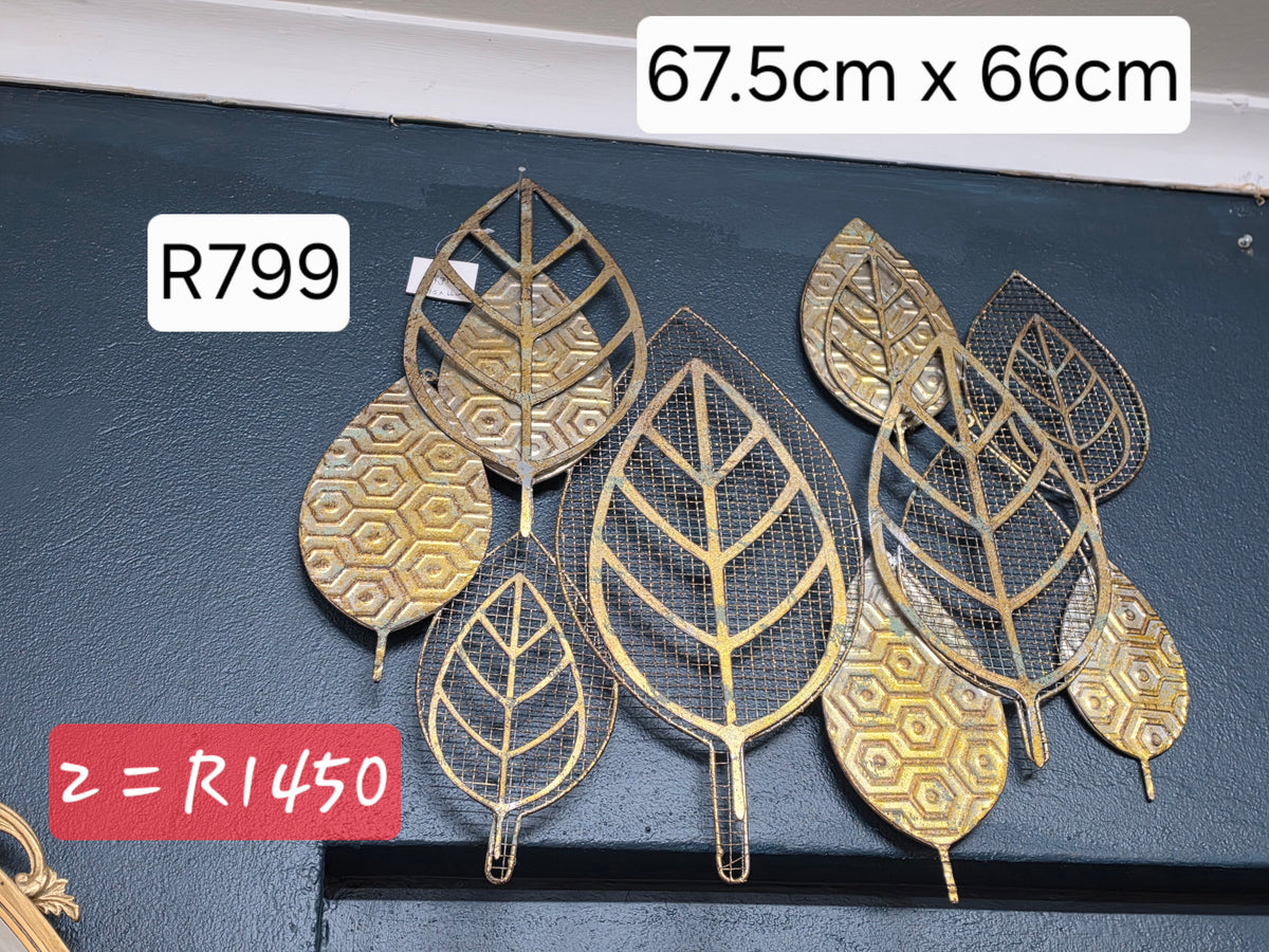 Metal wall decor