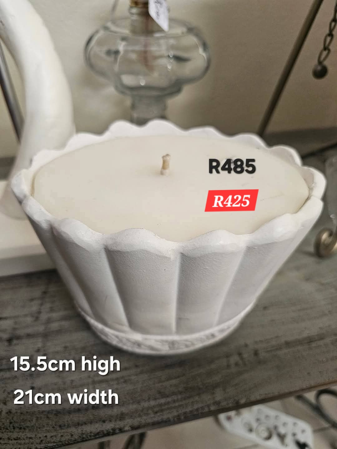 Candle in Ceramic container