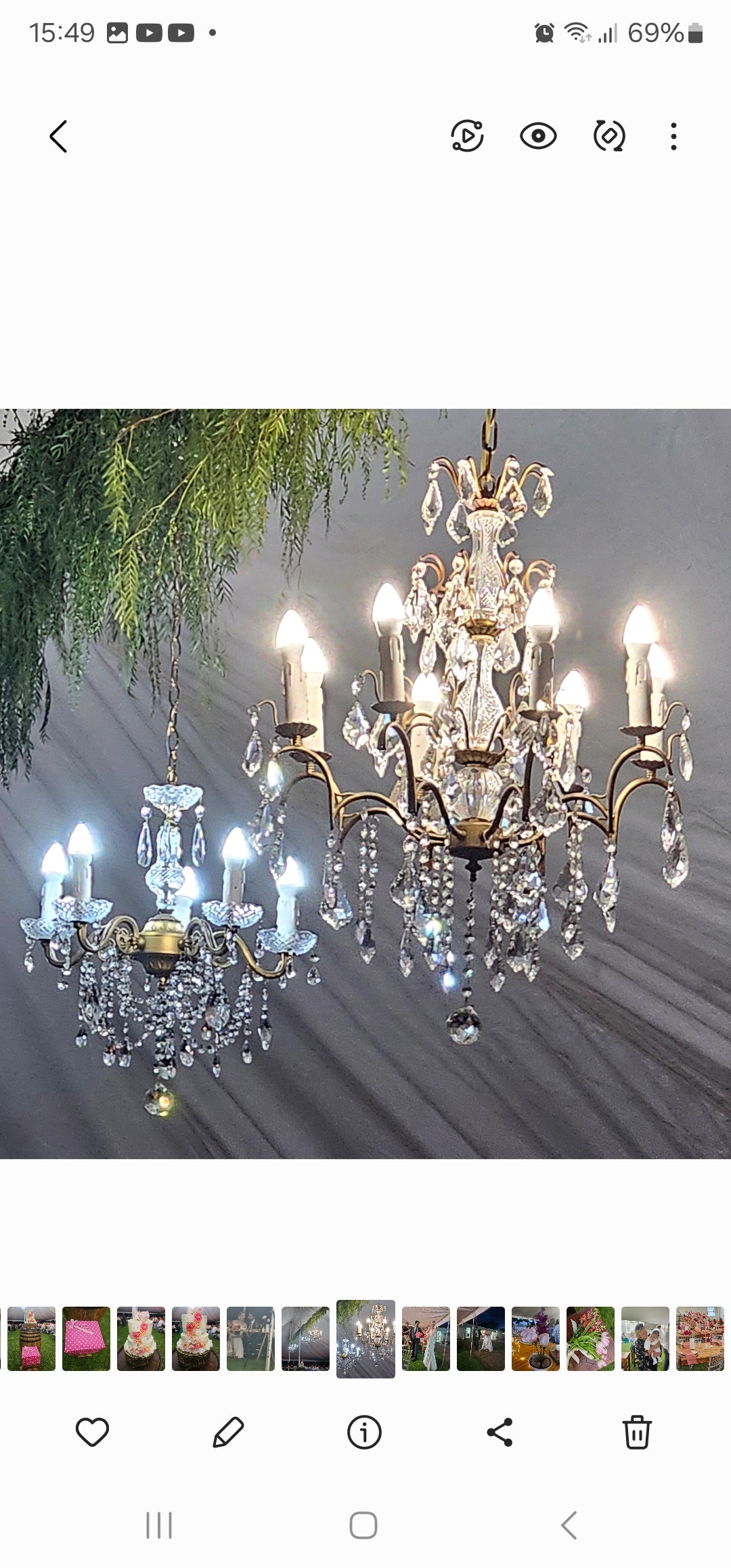 CRYSTAL CHANDELIER