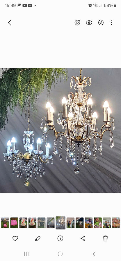 CRYSTAL CHANDELIER