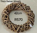 Wreath - Rattan