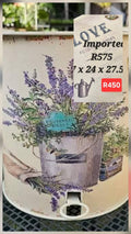 Imported metal dust bin