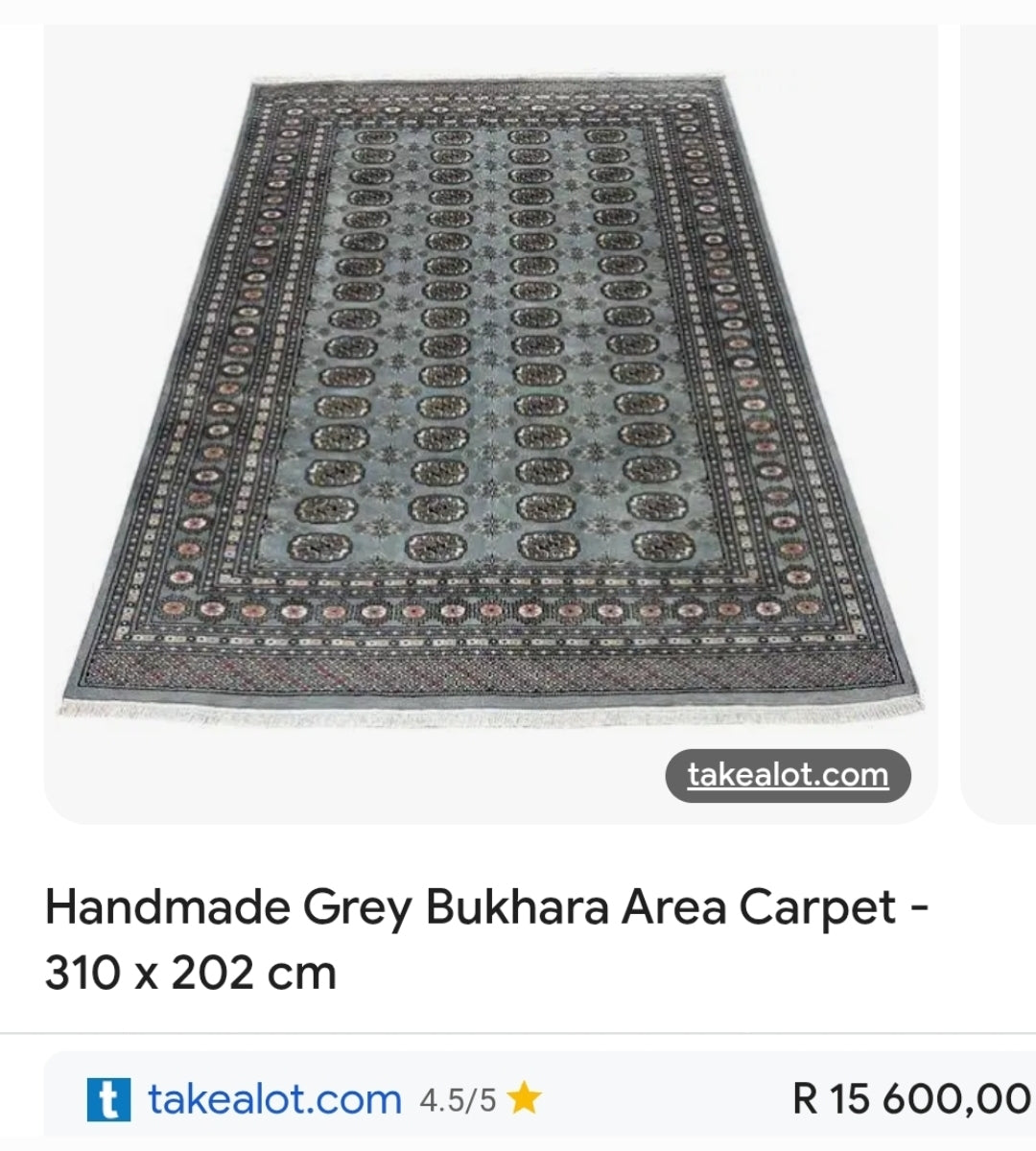Persian carpet  - Mohri Bukhara