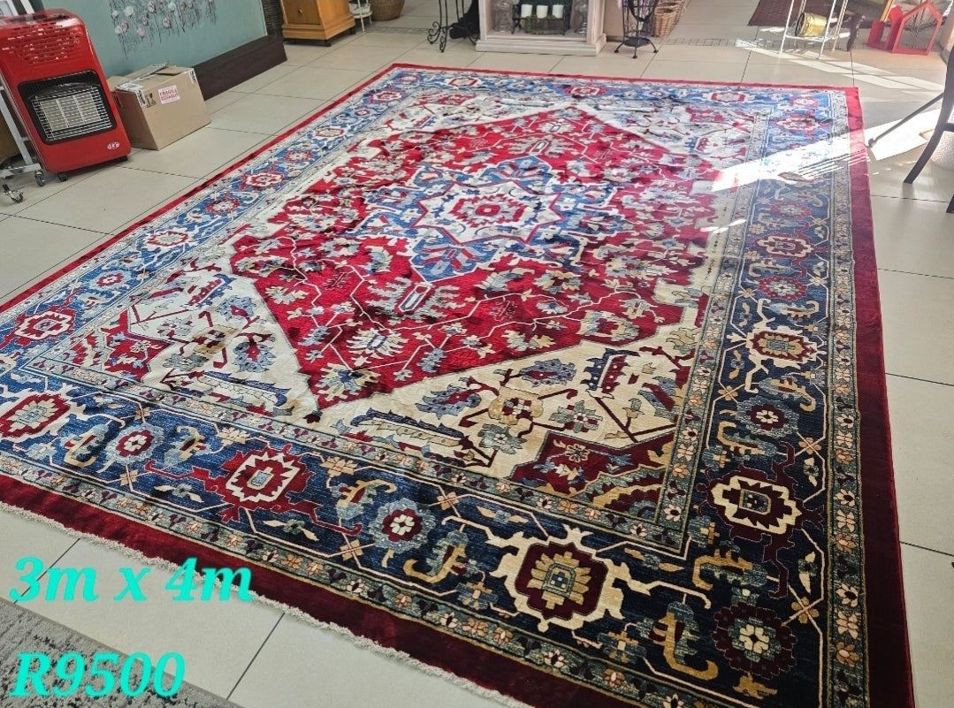 PERSIAN DESIGN,  MACHINE WEAVED CARPET